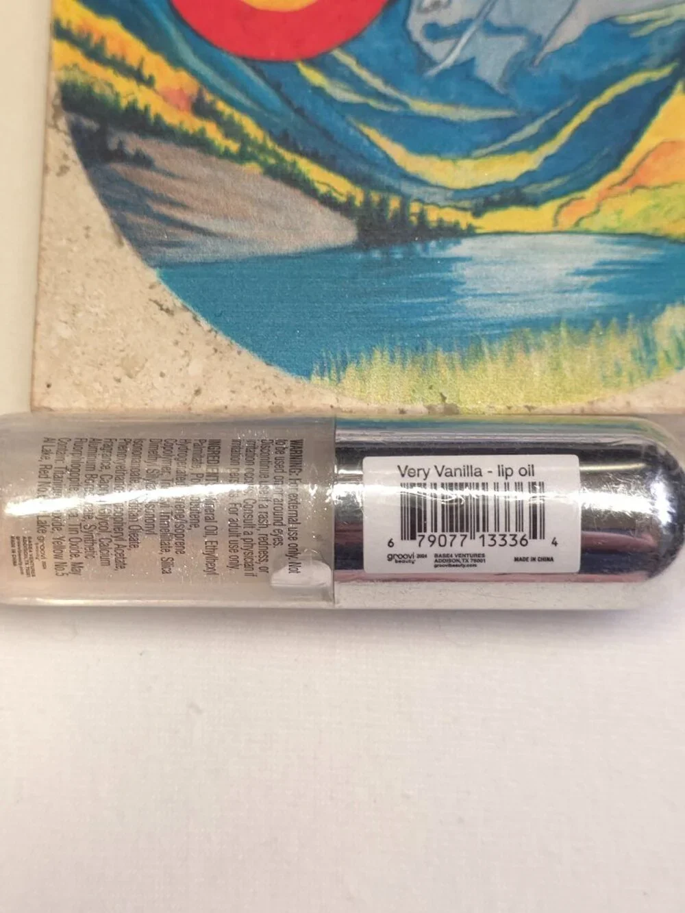 SEALED Groovi Beauty Shimmer Lip Oil - Very Vanilla